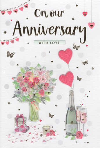 Picture of ON OUR ANNIVERSARY CARD